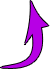 purple finish arrow