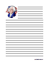 President's Day Blank Journal Page