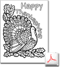 Thanksgiving Coloring Page 3