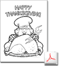 Thanksgiving Coloring Page 5