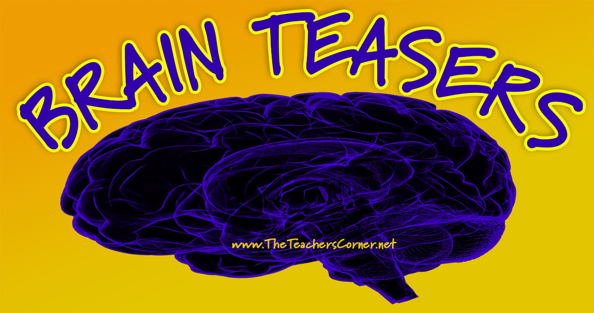 Featured image of post Brain Teasers For Kids Worksheets