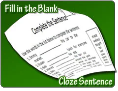 Fill in the Blank Questions / Worksheets