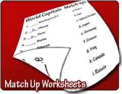 Match-up Worksheets