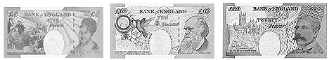 English Pound Bills