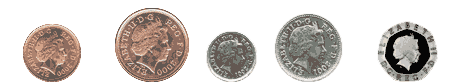 English Pound COins