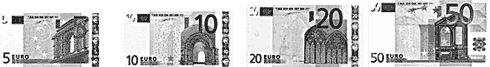 Euro BW Low Bills