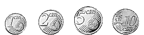 Euro low coins