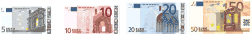 Euro Colow Low Bills