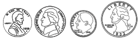US Coin Fronts