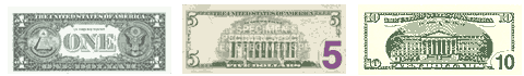 US dollar backs