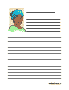 Black History Blank Journal Page